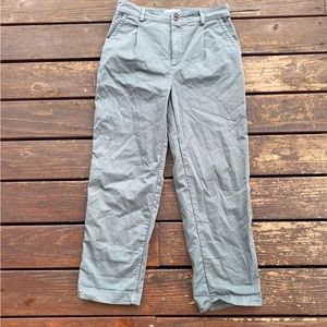 Everlane green khaki chino high rise pants
